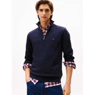 Classic Quarter-Zip Sweater