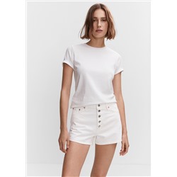 Shorts vaqueros botones