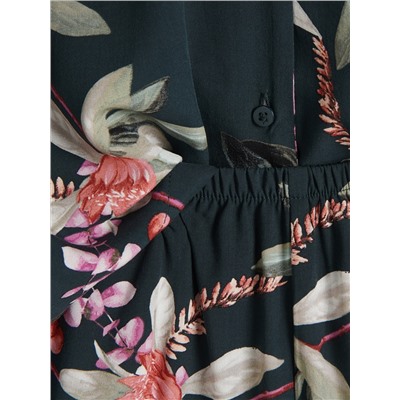 Gemustertes Pyjama-Set