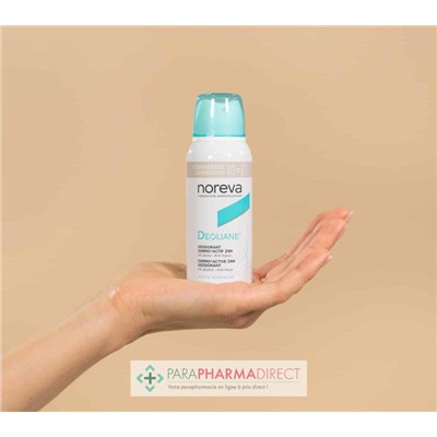 Noreva Deoliane Déodorant Spray Dermo-Actif 24h - LOT de 2x100mlLot  × 2