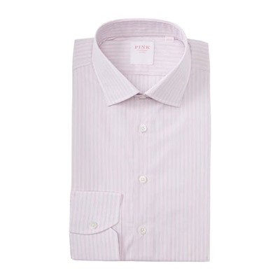 THOMAS PINK Piumino Stripe Print Dress Shirt
