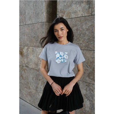 Футболка с  3D элементами  PREMIUM COTTON