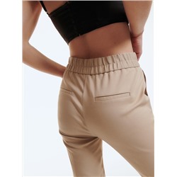 Zigarettenhose mit elastischem Bund