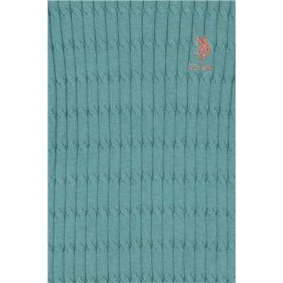 Kız Çocuk Mint Basic Kazak