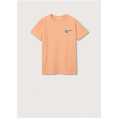 Camiseta estampada algodón -  Niño | MANGO OUTLET España