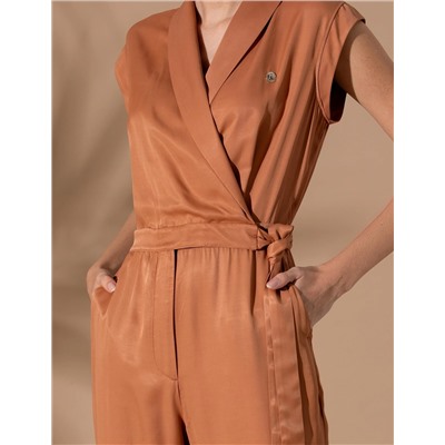 Kahverengi Comfort Fit Dokuma Tulum