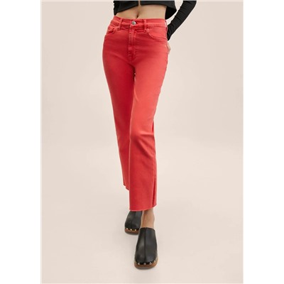 Vaqueros bootcut tiro alto -  Mujer | MANGO OUTLET España