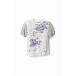 Camiseta texturas