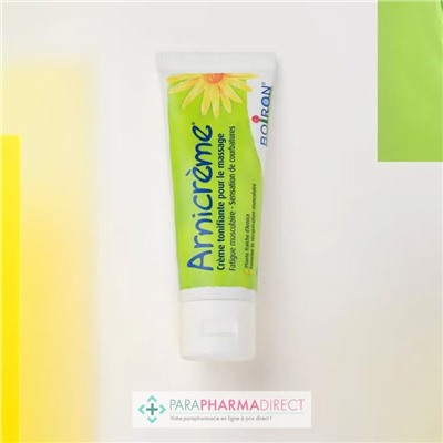 Boiron Arnicrème - Crème Tonifiante pour le Massage 70 g