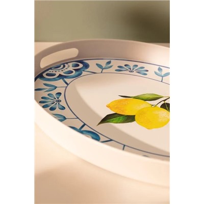 Lemoncha Oval Tepsi