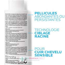 La Roche Posay Kerium DS Antipelliculaire - Shampooing Traitant Purifiant Intensif 125ml