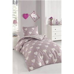 Ev & Ev Home Junior Nevresim Seti Tek Kişilik Herz Gülkurusu Ep-027034