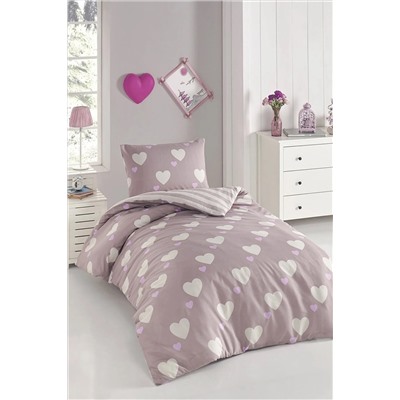 Ev & Ev Home Junior Nevresim Seti Tek Kişilik Herz Gülkurusu Ep-027034