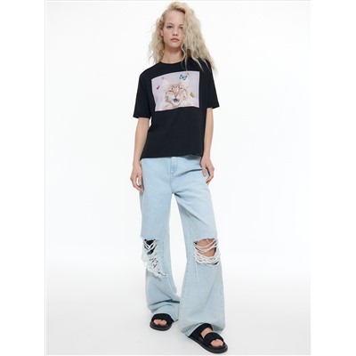 T-Shirt im Regular-Fit mit Druck