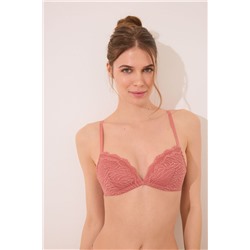Sujetador CHARMING microfibra print cebra rosa