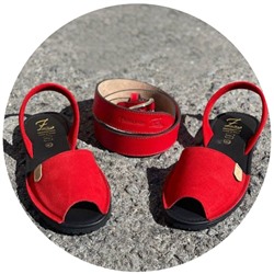 Ab.Zapatos 3106-8 fuego+Ab.Zapatos Pelle NAPA (200) ROJO АКЦИЯ