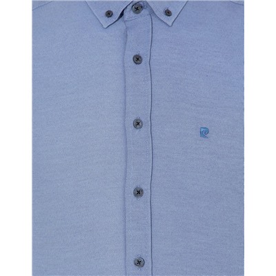 Lacivert Slim Fit Oxford Gömlek