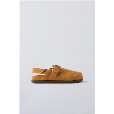 LEATHER CLOGS