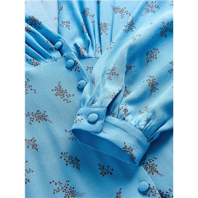 EcoVero™ Gemusterte Bluse