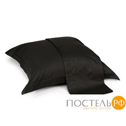 JT7070-19 код7039, Наволочки Tango Lifestyle 70x70 2 шт., Чёрный, 70x70 (2 шт), Сатин, ПВХ упаковка