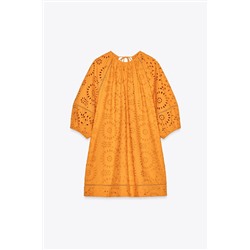 ZW COLLECTION EMBROIDERED SHORT DRESS