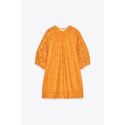 ZW COLLECTION EMBROIDERED SHORT DRESS