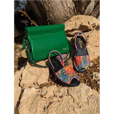 AB.ZAPATOS · 320-8 PC · multicolor+Ab.Zapatos PELLE Milan (930) encina