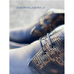 AB.Zapatos 4525 marino+PELLE 169
