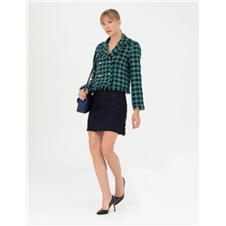 Petrol Crop Top Ceket