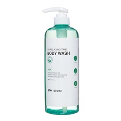MIZON MY RELAXING TIME BODY WASH [ALOE] Гель для душа с экстрактом алоэ 800мл