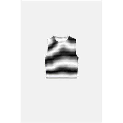 SLEEVELESS CROP TOP