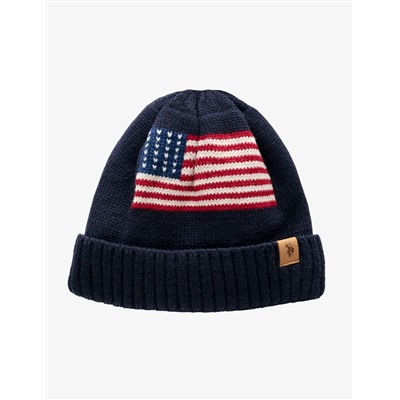 MENS AMERICANA FLEECE LINED BEANIE
