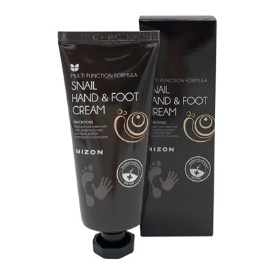 MIZON SNAIL HAND &amp; FOOT CREAM Крем для рук и ног с муцином улитки 100мл