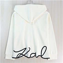 Женская толстовка / кофта на замке с капюшоном  KARL LAGERFEL*D ОРИГИНАЛ! 😎