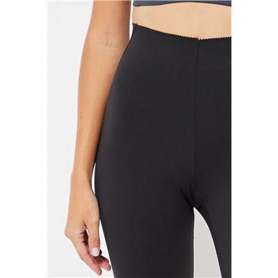 Leggings pirata de compresión cintura alta - Negro