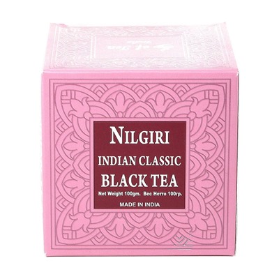 BHARAT BAZAAR Nilgiri Indian Classic Black Tea Чай Нилгири Индийский классический Черный 100г