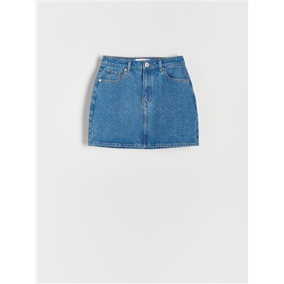 Minirock aus Denim