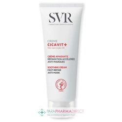 SVR CICAVIT+ CREME - Crème Apaisante - Réparation Accélérée, Anti-Marques 40 ml
