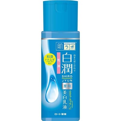 Rohto HADA LABO Shirojyun Увлажняющее молочко против пигментных пятен, 140 мл