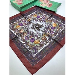 Платок женский с рисунком (70*70 см.) арт. 239681