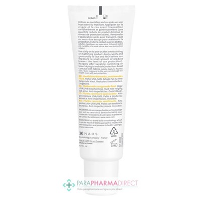 Bioderma Photoderm AKN Mat SPF30 - Fluide Correcteur Matifiant Anti-Imperfections - Peaux à Tendance Acnéique 40ml