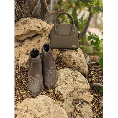 TEKILA 7005 Taupe+Ab.Zapatos PELLE Peque (550) Taupe АКЦИЯ
