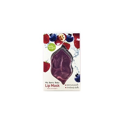 ЯГОДНАЯ МАСКА ДЛЯ ГУБ 10 г. / BABY BRIGHT MIX BERRY BABY LIP MASK 10 G.