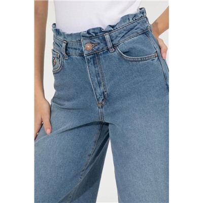 Kadın Açık Mavi Jean Pantolon