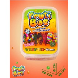Жев. мармелад Frutibos 500 г "Червячки" со вкусом фруктов 1/8, шт