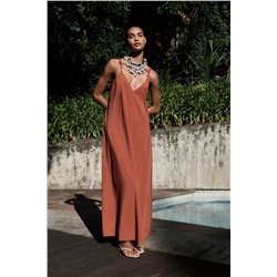 LONG STRAPPY DRESS
