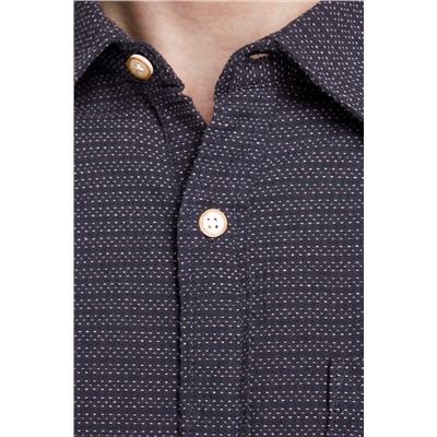 Camisa regular fit Azul marino