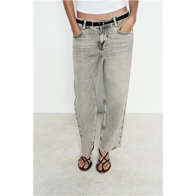 Z1975 MID-WAIST STRAIGHT CROPPED JEANS