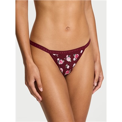 Victoria's Secret Stretch Cotton String Bikini Panty