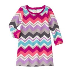 Chevron Shift Dress